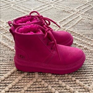 UGG Kids Pink Boots